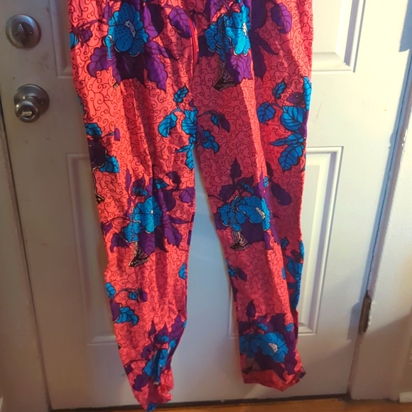 Mommy and Me off shoulder Ankara print Jumpsuit - Picture 4 of 4